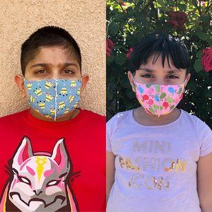 Kids Cute Cartoon Mask Children Fashion Face Cover